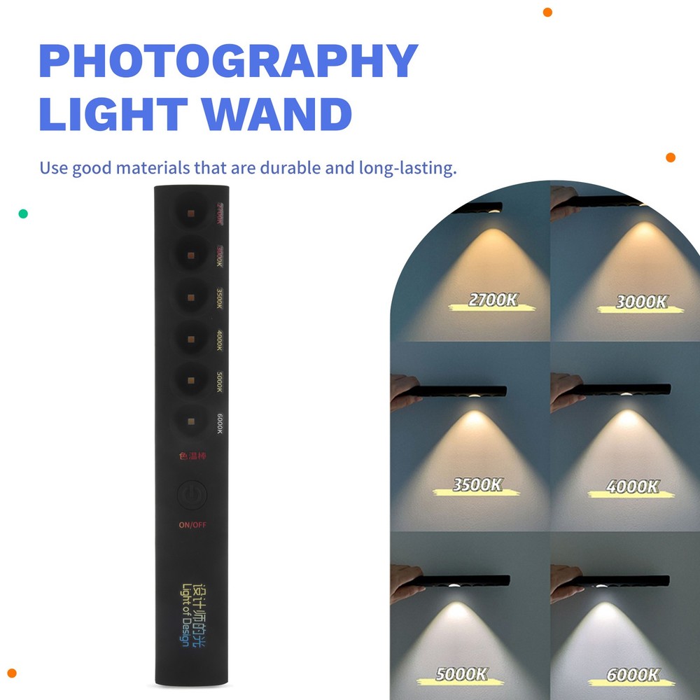 6 Modes Color Temperature Lamp Lighting Motion Sensor Light Tester Tool A H6E8