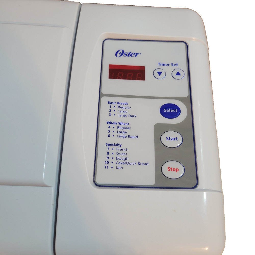 Bread Maker Oster Automatic Machine 520 Watts Model 5839 White Same Day Shipping