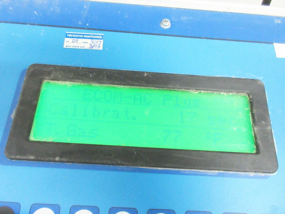 ECOM-AC PLUS PORTABLE INDUSTRIAL EMISSIONS ANALYZER RBR-ECOM