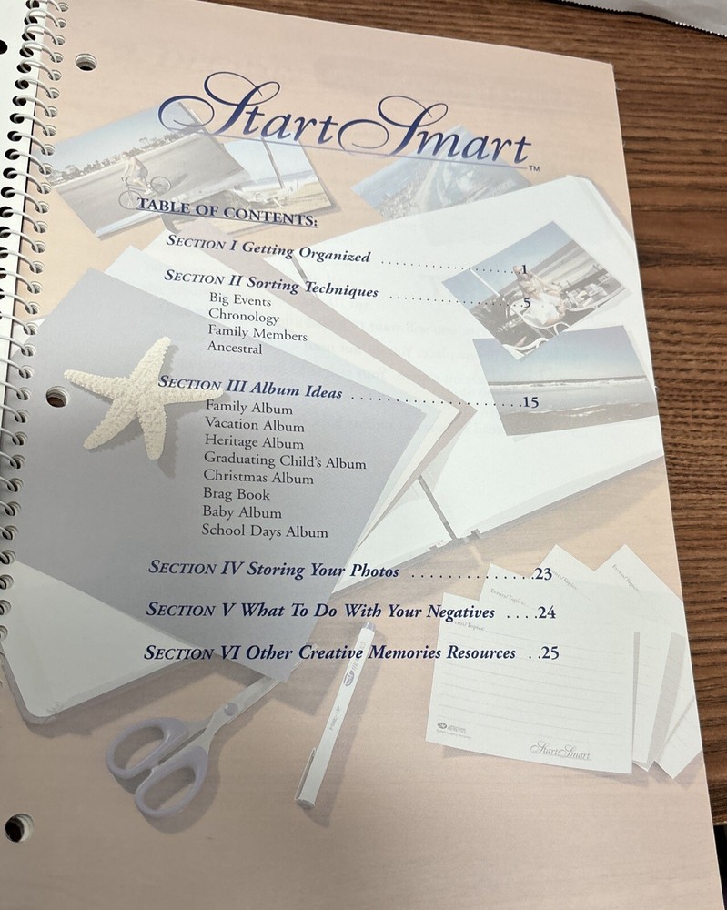 Creative Memories 2 Book Lot - Fast Formulas & Start Smart