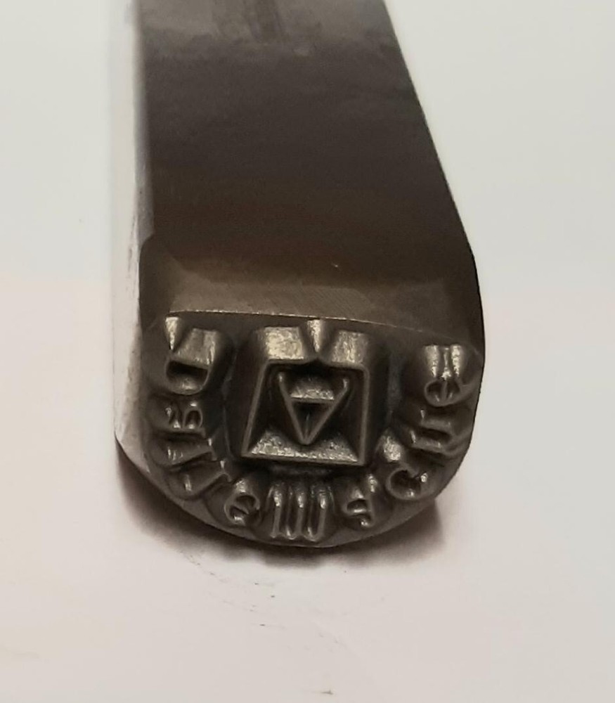 EverStamp Custom Blacksmith Touchmark Stamp H.A. Evers Co. Bladesmith Tools