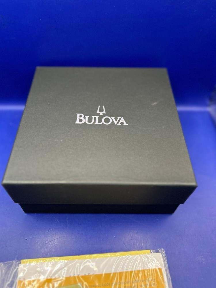 Bulova Mantle Clock - Glass Display Clock