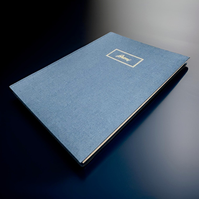 Brioni lined Notebook