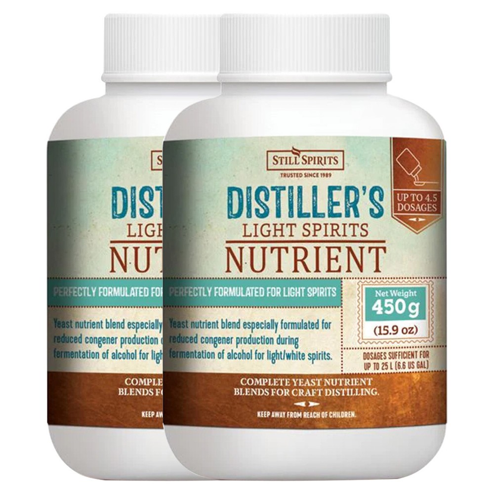 Still Spirits Gin 9X Batches Distiller's Range Yeast Nutrient Kit Gin Making