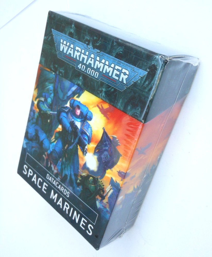 Data Cards Warhammer 40K Space Marines new sealed