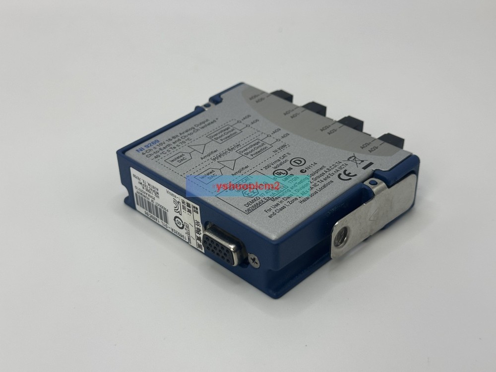 National Instruments NI 9269 cDAQ Analog Output Module Test completed