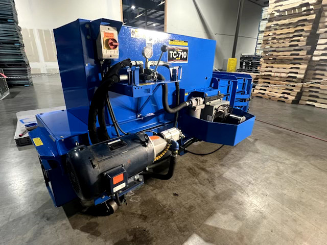 9x TC-710 Recycling Baler - Compacts Aluminum Cans and Bottles