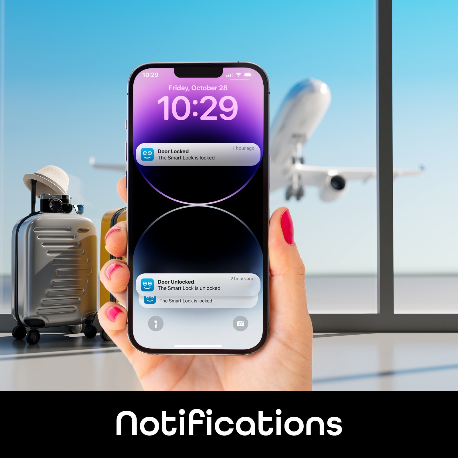 Geeni Keyless Entry Door Lock with Keypad, Smart Locks for Front Door