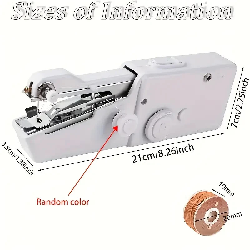 1pc Hand-held Sewing Machine, Small Sewing Machine, Portable Sewing Machine,