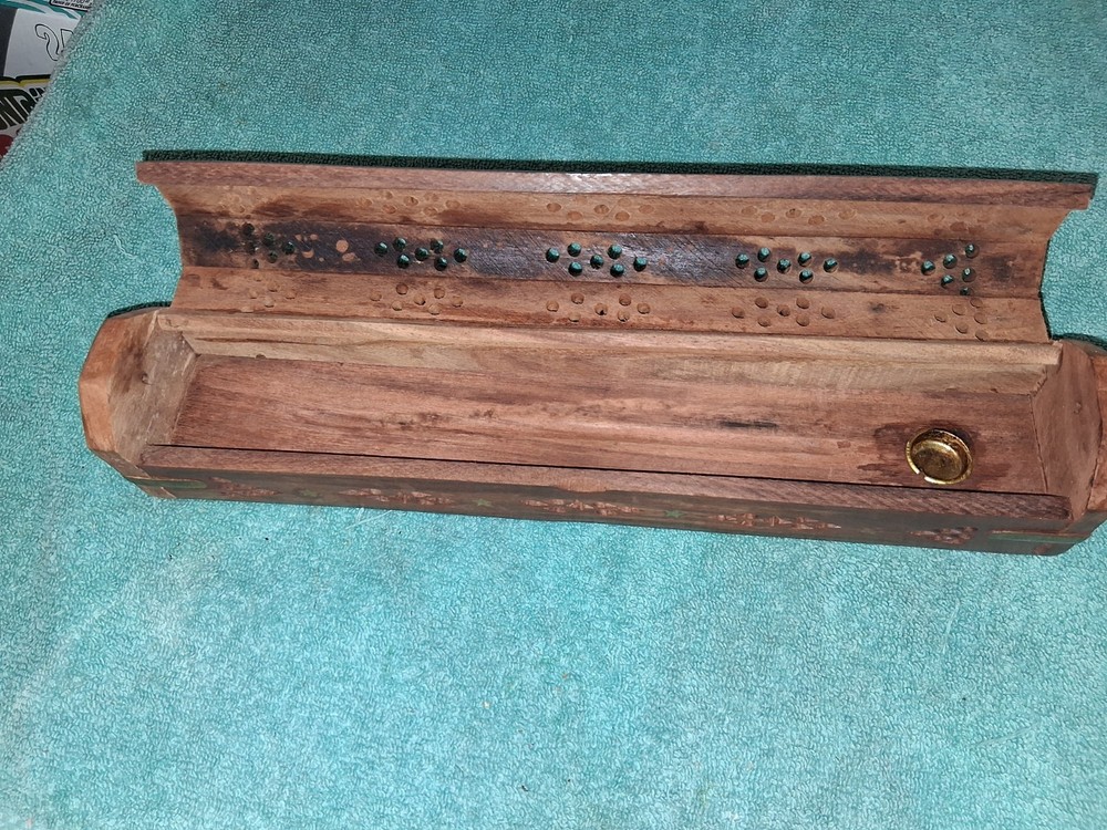 Wood Incense Burner Holder