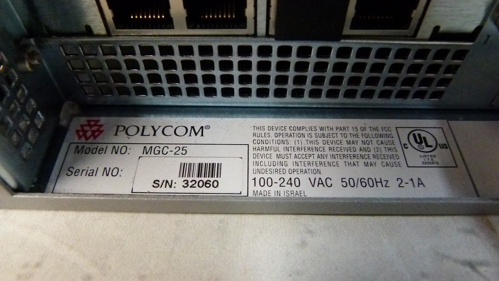 Polycom MGC-25 High-value Conferencing Bridge Platform