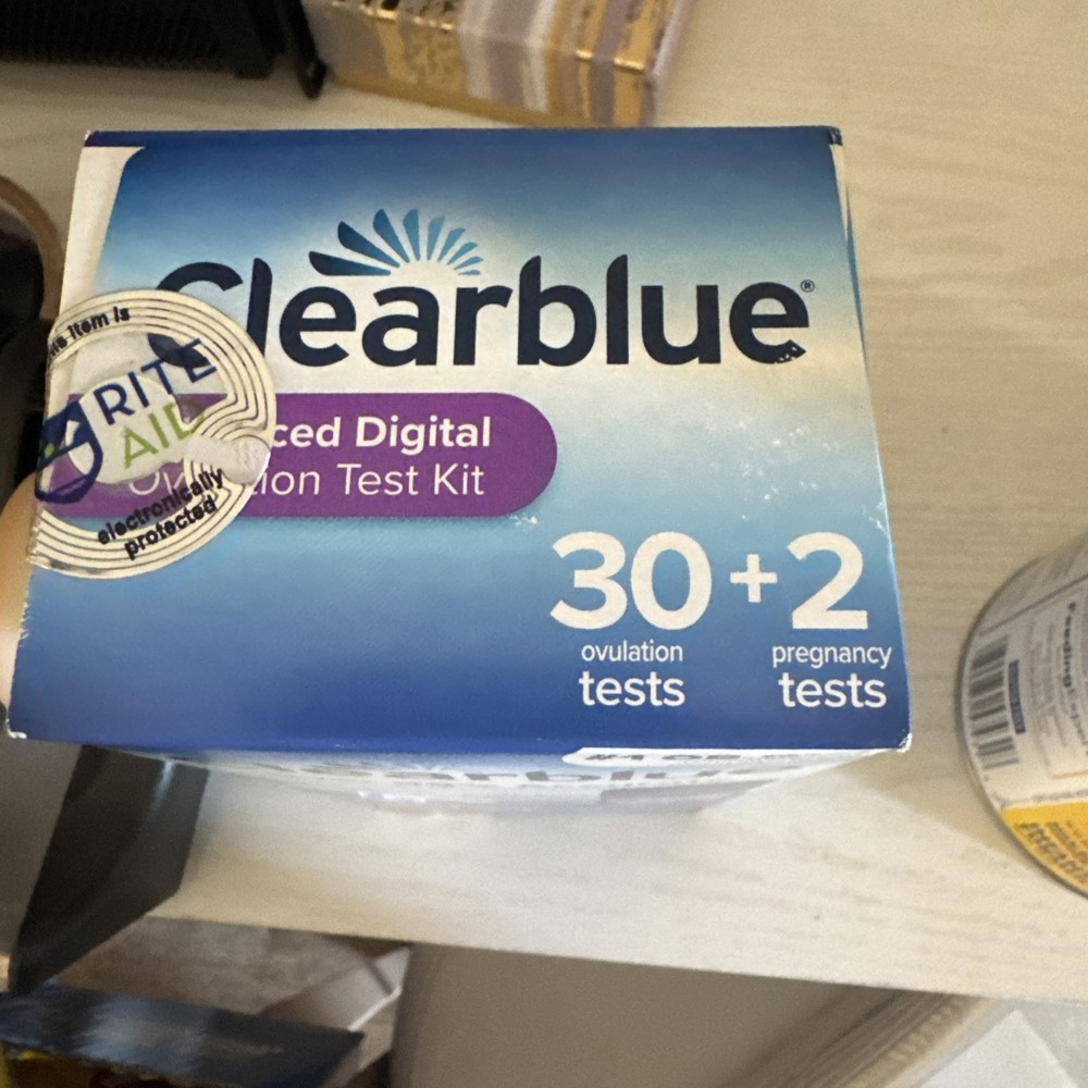 Clearblue Advanced Digital Ovulation Test Kit - 30 Ovulation + 2 Pregnancy Tests