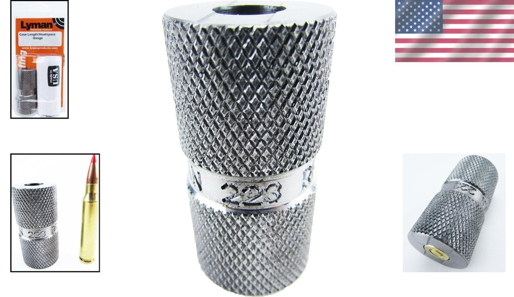 .223 Headspace & Case Length Gauge for Accurate Reloading