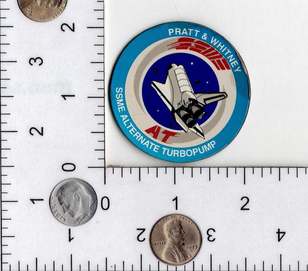1980s Pratt & Whitney SSME Space Shuttle Turbopump Development Program Magnet