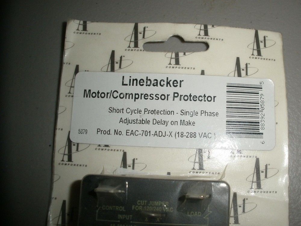 A-1 EAC-701-ADJ LINEBACKER MOTOR/COMPRESSOR PROTECTOR