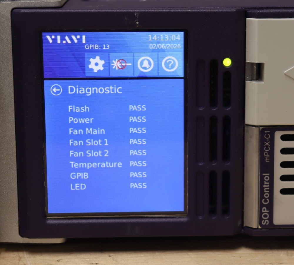 Viavi MAP-220C-A Mainframe w/mPCX-C1 Polarization Control Module Guaranteed GOOD