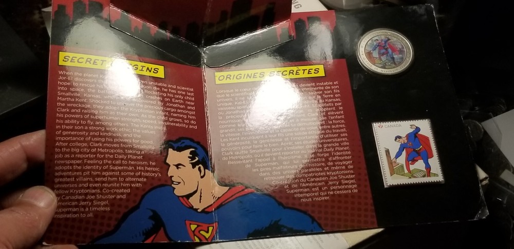 Canada 2013 Lenticular Coin & Stamp Set.