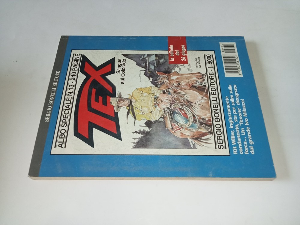 Bonelli TEX Jack Thunder the Relentless Comic Book Number 465