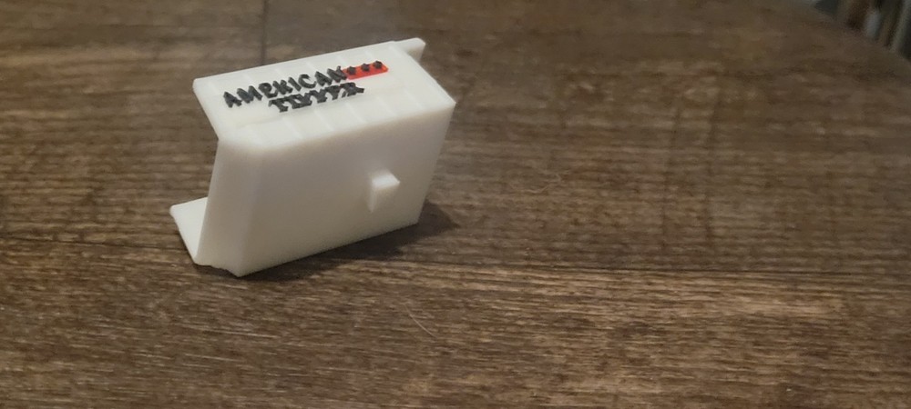 Custom made American Tipper Dump Bed, 3D printed. Read description.