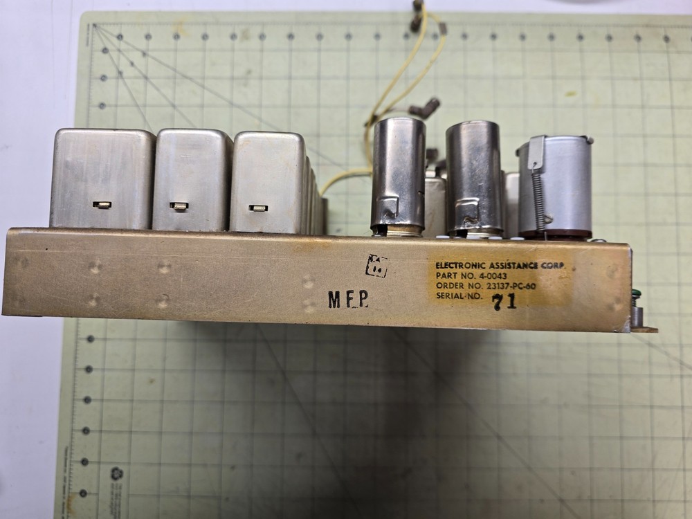 Collins R-390A/URR High Frequency Receiver RF Module Part 4-0043