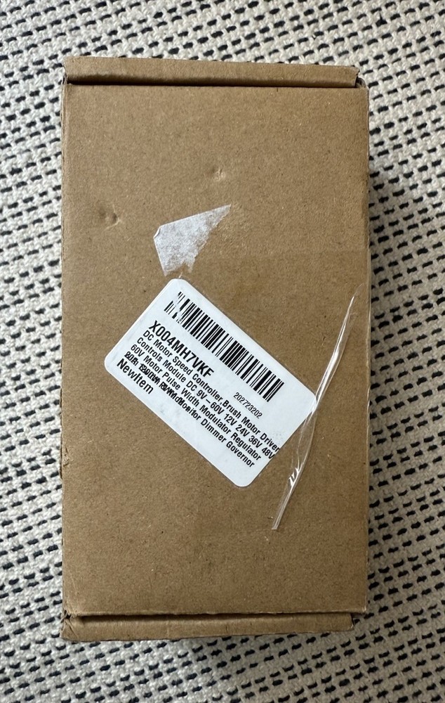 NEW DC Motor Speed Controller Brush Motor Driver Controls Module 9V-60V