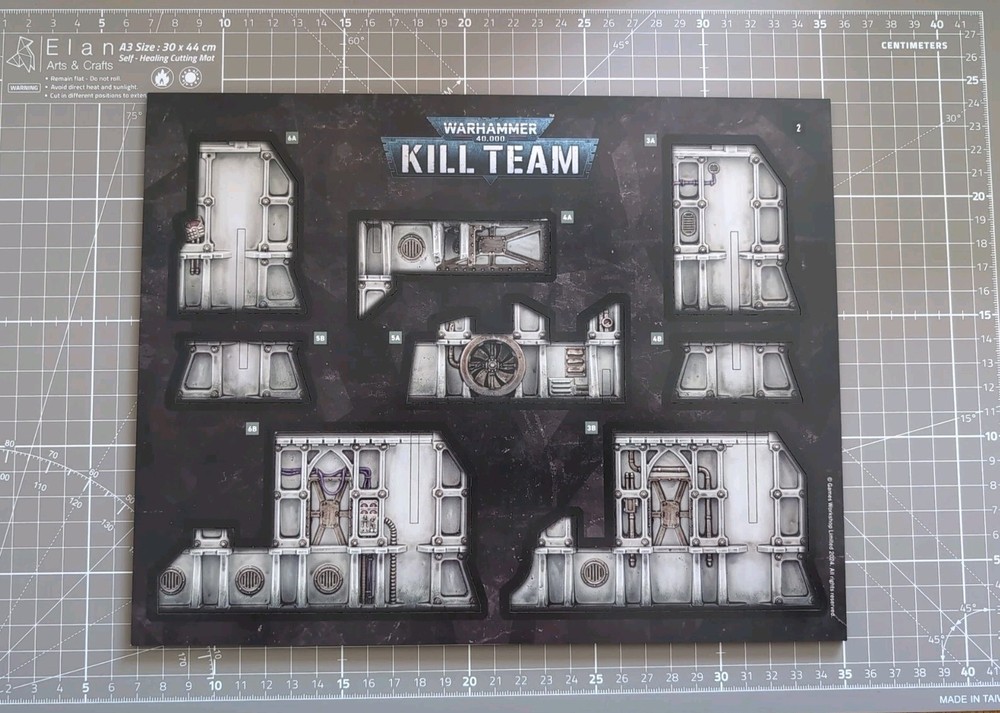 Warhammer 40K Kill Team Starter Set MDF Terrain Ruins