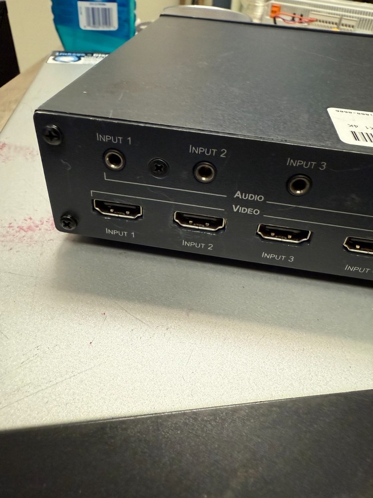 Kramer VS-411UHD 4x1 HDMI Auto Switcher UNTESTED READ