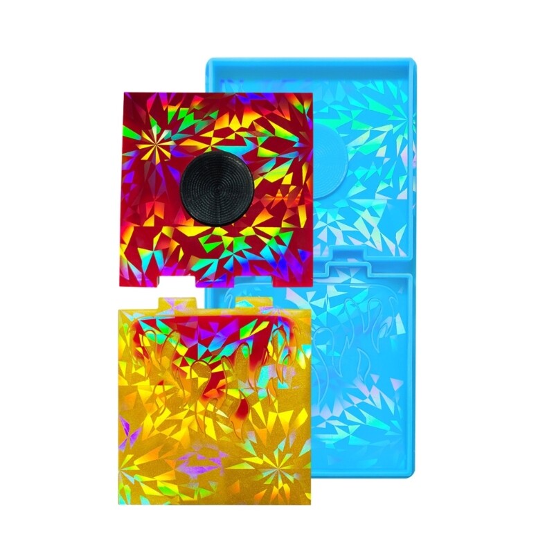 Rectangle Shape Holder Silicone Mold Handmade Candles Base Mold DIY