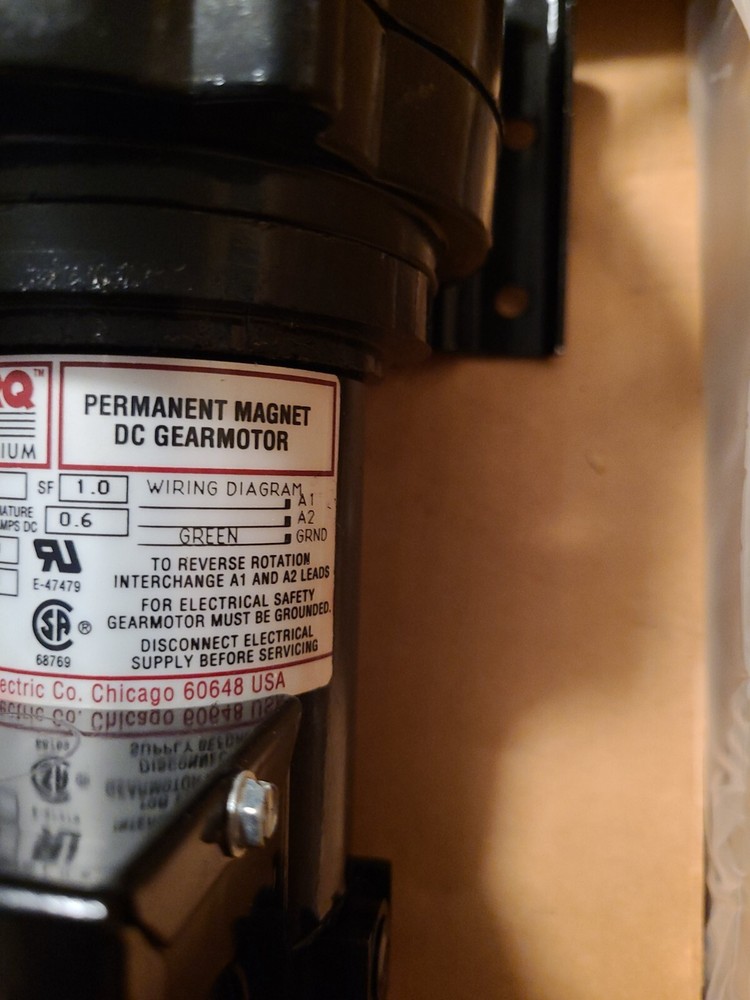 MAXI-TORQ 4Z134A DC GEARMOTOR