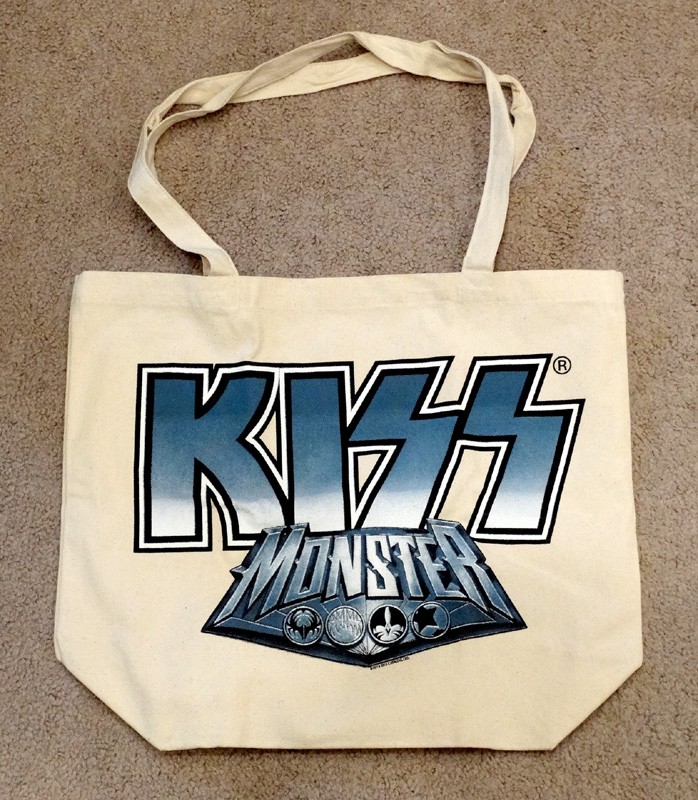 MONSTER Tour KISS Heavy Canvas VIP TOTE BEACH BAG / Ajax Garcia IKONS