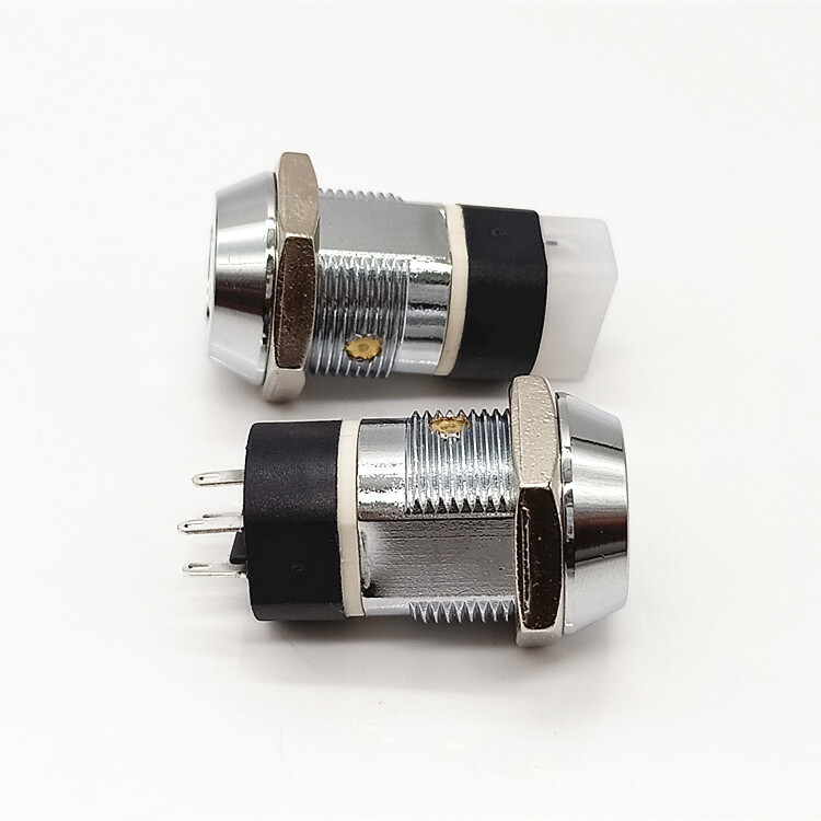 19mm Electronic Lock Power Lock Key Switch Lock Elevator Base Station Lock 4A 2A