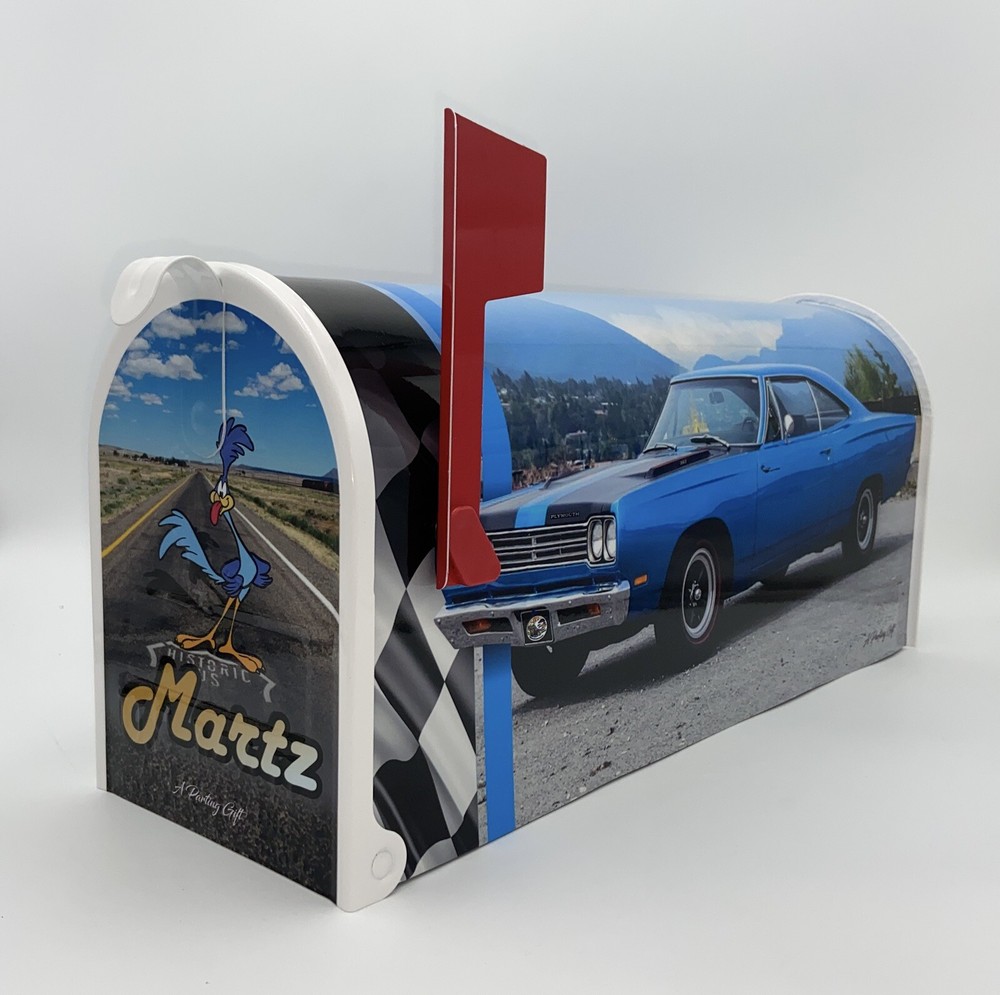 Roadrunner Custom Mailbox, Gift for dad, Personalized gift for Mom,