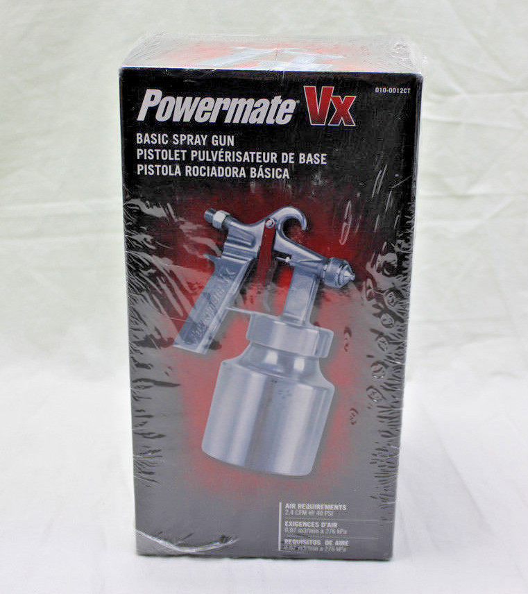 Powermate Vx Basic Spray Gun 2.4 CFM @40 PSI Brand New