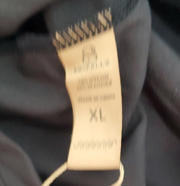 1~ Shapellx Bodysuit Long Sleeve Shirt Built In Bra Black XL