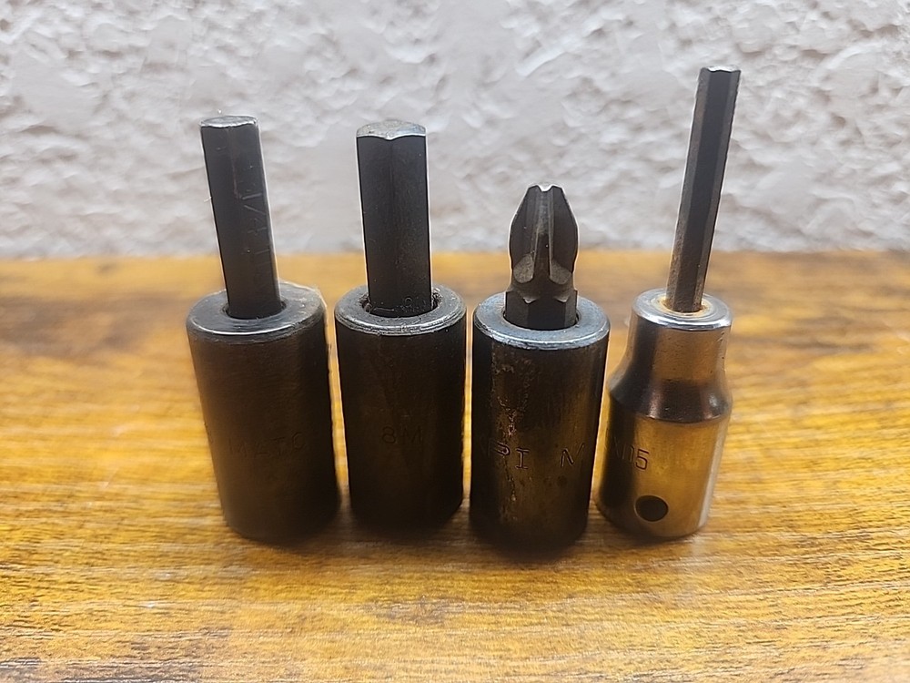 Matco Tools 3/8" Hex Bit Driver Socket Set - SBXDP9T (Partial & extras Lot)