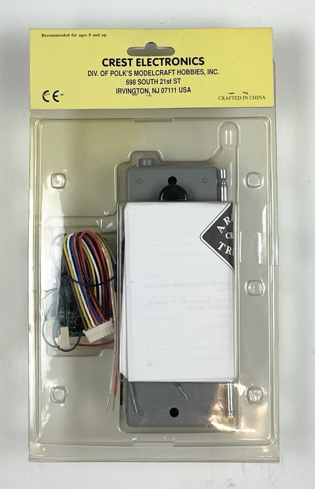 Crest Electronics CRE55492 Wireless Train Remote Control – GScale Factory Sealed