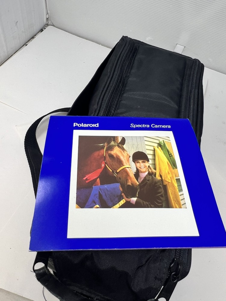Polaroid Spectra System Camera W/ Remote Transmitter Receiver Filter Set & Case
