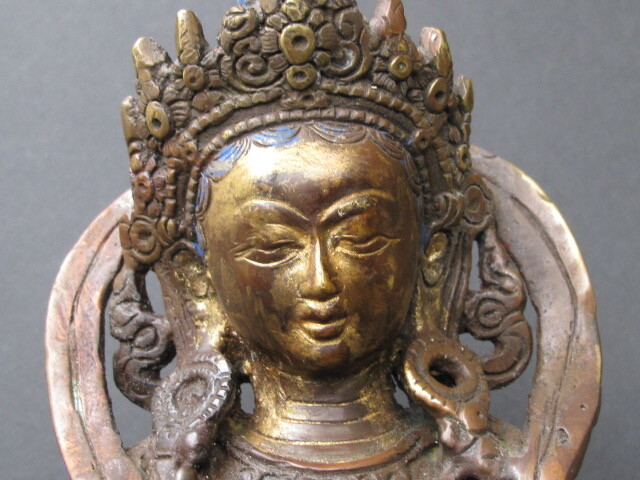 Tara In Bronze From Tibet