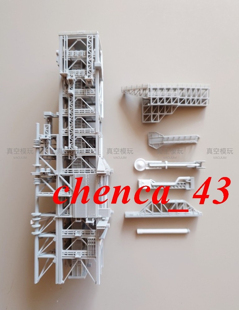 1/700/400/200 Launch Tower+Service Tower Set 3D Printing Model for Space Shuttle