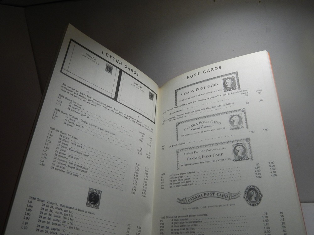 Vintage Stamp Catalogue 1971 Canada & Newfoundland Postal Stationery Reference