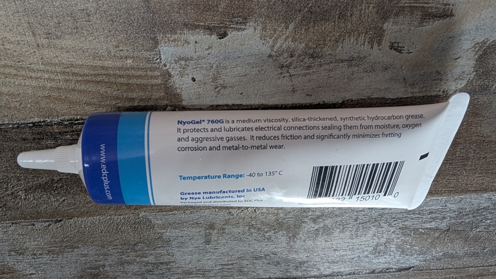 NyoGel 760G 50g (1.76oz) Tube Synthetic Flashlight Lubricant grease