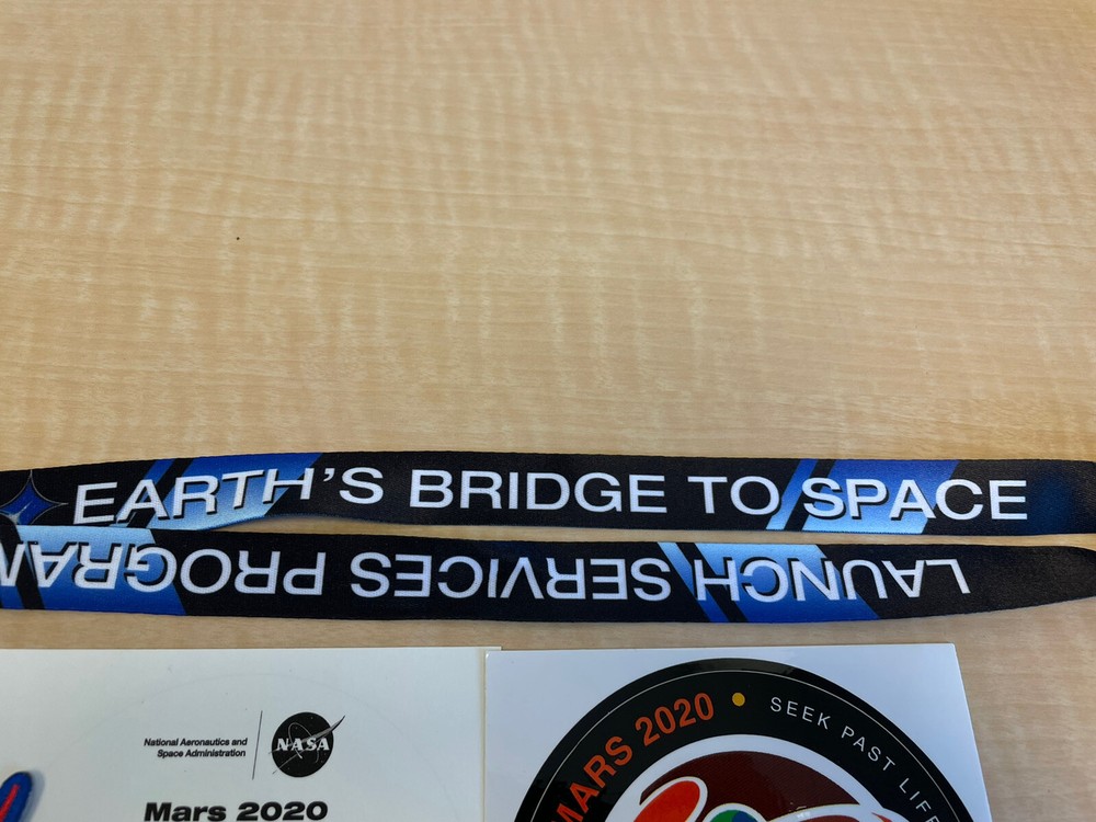 NASA Launch Services Program OFFICIAL Patch Lanyard Decal LOT MARS 2020 💫