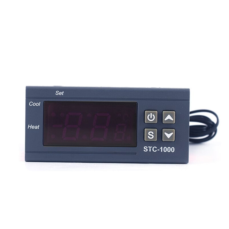 2pcs STC-1000 AC 110V-220V Digital Temperature Controller Thermostat With Sensor