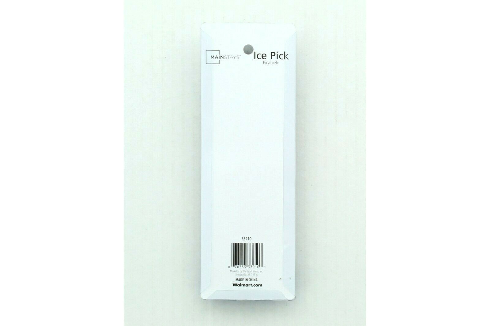 Mainstays Ice Pick Crusher Stainless Steel Hardened Steel Point Bar Tool