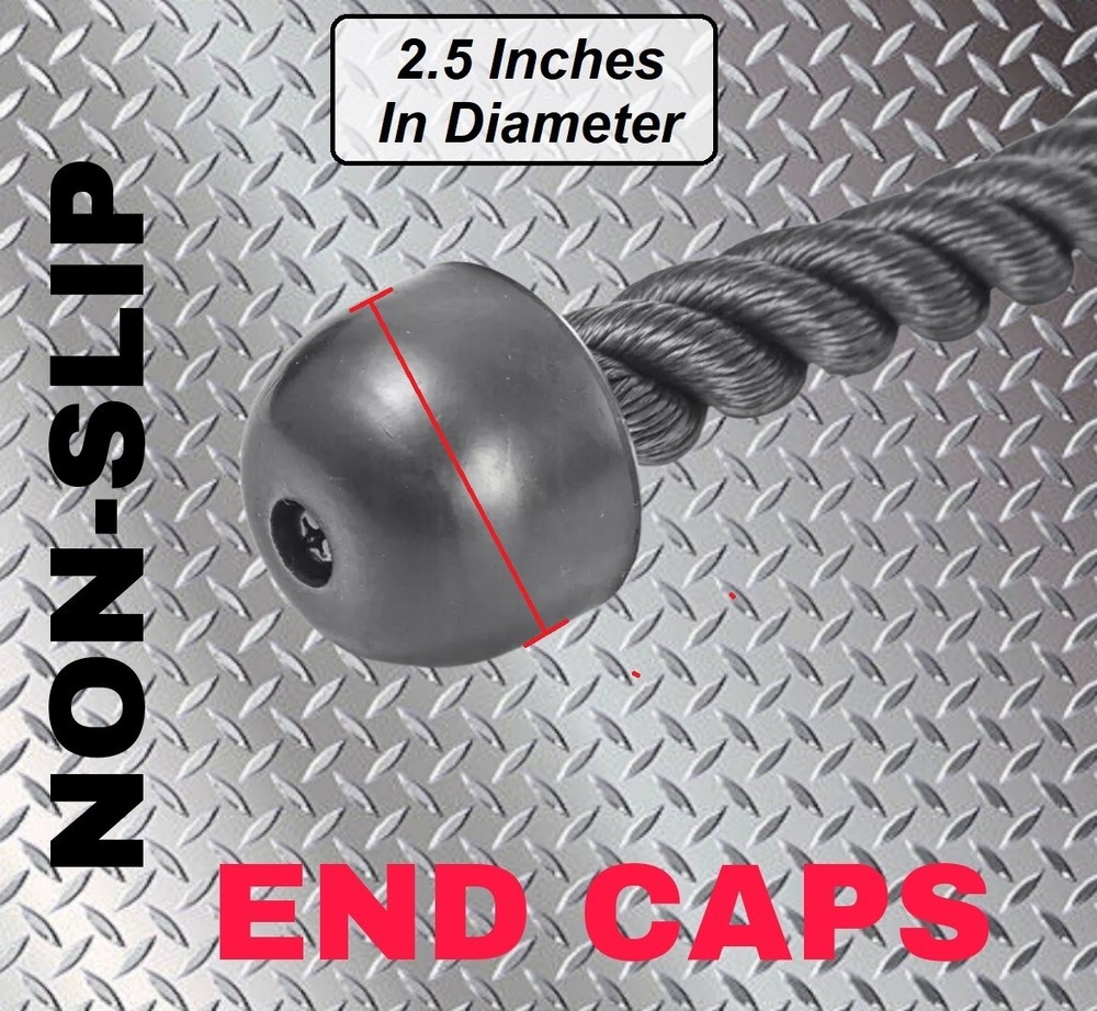 Tricep Rope Arm Push Up Pull Down Press Bar Gym Cable Attachment Exercise US