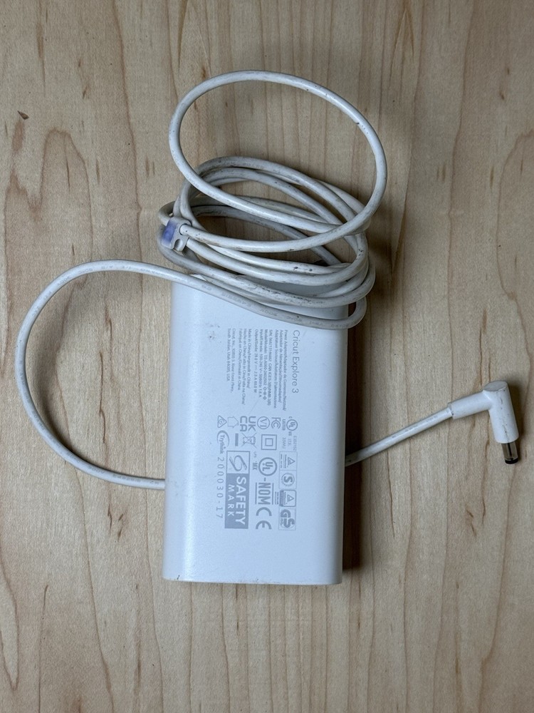 CRICUT MAKER 3 MACHINE OEM REPLACEMENT  POWER SUPPLY CORD CABLE PLUG