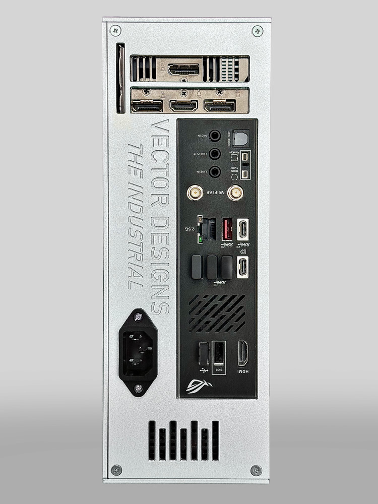 Small Form Factor SFF PC Case - Vector Designs - The Industrial Mini ITX Gaming