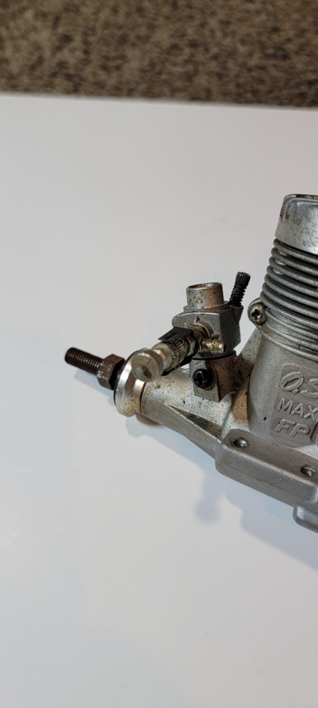 Model airplane engine OS Max FP 40 w/muffler