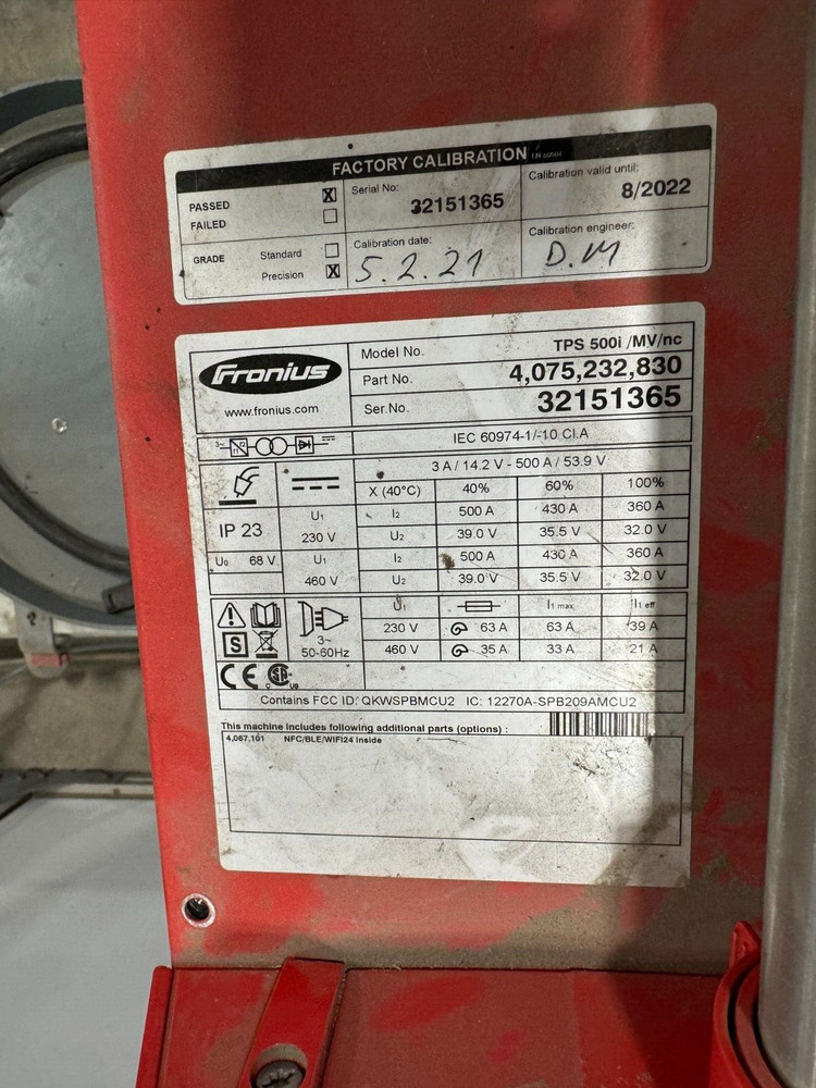 ABB MODEL IRB 4600 ROBOT WELDING SYSTEM