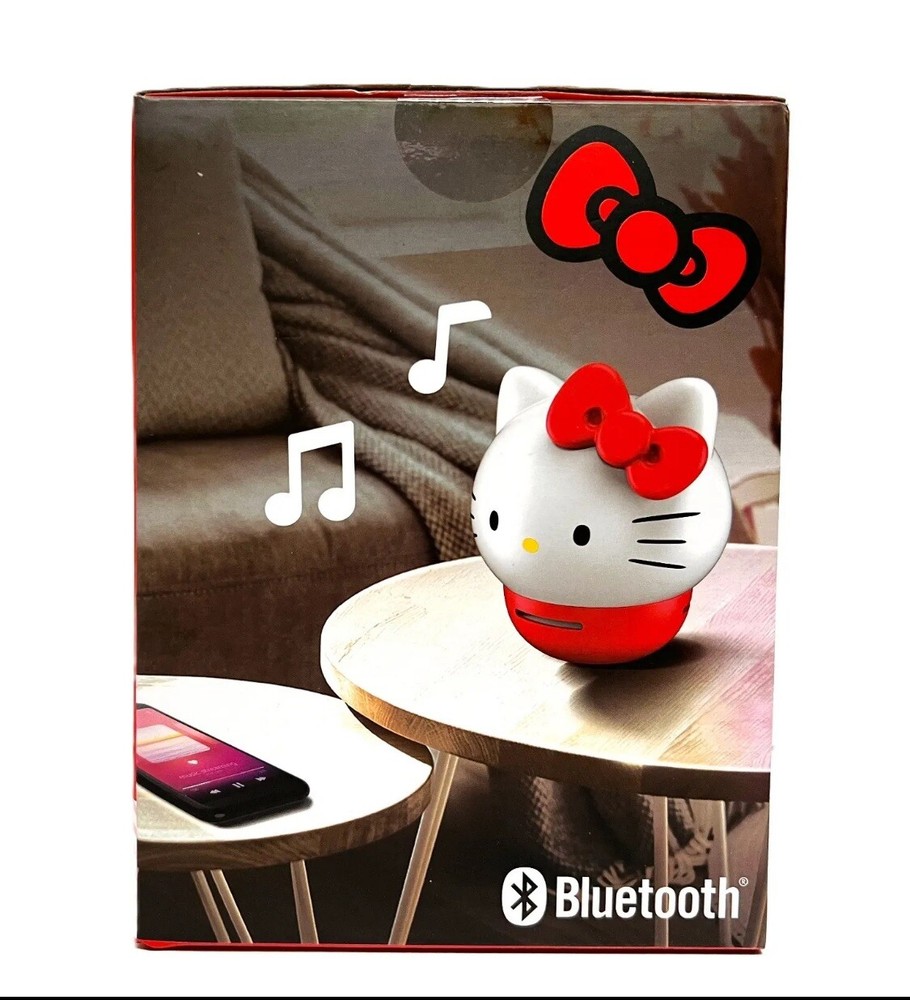 Hello Kitty Bluetooth Wireless Speaker - Red Brand New Inbox!